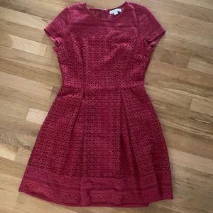 Beautiful burgundy/red midi dress
